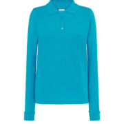 Lady Regular Long Sleeve Polo with Logo (POPL200LS)